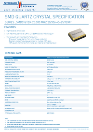 1.6x1.2mm/4pad Schwingquarz 25 MHz